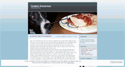Desktop Screenshot of groakersanonymous.wordpress.com