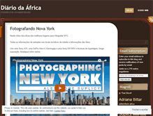 Tablet Screenshot of diariodaafrica.wordpress.com