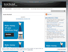 Tablet Screenshot of kevinmarshall.wordpress.com