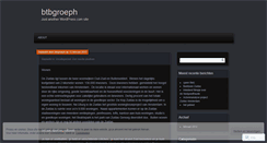 Desktop Screenshot of btbgroeph.wordpress.com