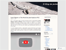 Tablet Screenshot of blogdejester.wordpress.com