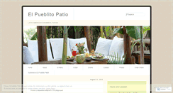 Desktop Screenshot of elpueblitorestaurant.wordpress.com