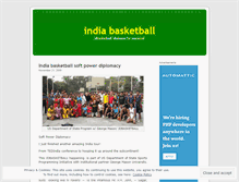 Tablet Screenshot of indiabasketball.wordpress.com