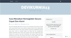 Desktop Screenshot of devikurnia13blog.wordpress.com