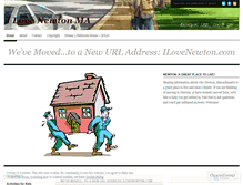 Tablet Screenshot of ilovenewtonma.wordpress.com