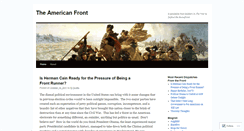 Desktop Screenshot of americanfront.wordpress.com