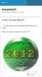 Mobile Screenshot of erasmix31.wordpress.com