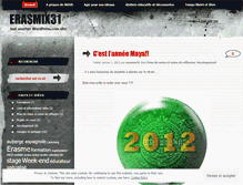 Tablet Screenshot of erasmix31.wordpress.com