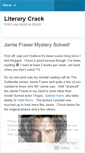 Mobile Screenshot of literarycrack.wordpress.com