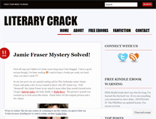 Tablet Screenshot of literarycrack.wordpress.com