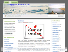 Tablet Screenshot of frankybgood.wordpress.com