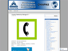 Tablet Screenshot of conacyemchiapas.wordpress.com