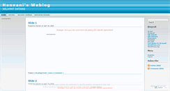 Desktop Screenshot of hannani.wordpress.com