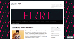 Desktop Screenshot of boutiqueflirt.wordpress.com