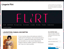 Tablet Screenshot of boutiqueflirt.wordpress.com