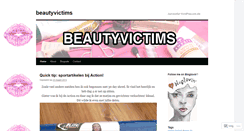 Desktop Screenshot of beautyvictims.wordpress.com