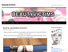 Tablet Screenshot of beautyvictims.wordpress.com