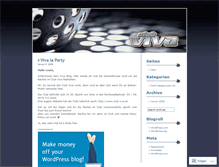 Tablet Screenshot of clubviva.wordpress.com