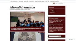 Desktop Screenshot of ahorasalamanca.wordpress.com