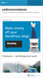 Mobile Screenshot of celticmoondance.wordpress.com
