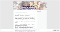 Desktop Screenshot of bollyspace.wordpress.com