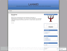 Tablet Screenshot of lahmiei.wordpress.com