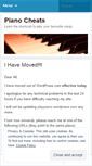 Mobile Screenshot of playpiano.wordpress.com