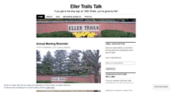 Desktop Screenshot of ellertrails.wordpress.com