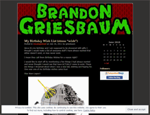 Tablet Screenshot of griesbaum.wordpress.com