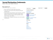 Tablet Screenshot of perbankan.wordpress.com