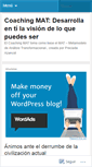 Mobile Screenshot of coachingmat.wordpress.com