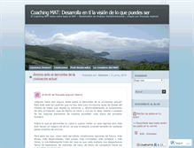 Tablet Screenshot of coachingmat.wordpress.com