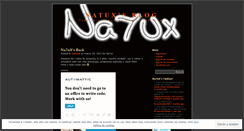 Desktop Screenshot of natux.wordpress.com