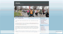 Desktop Screenshot of kurunner.wordpress.com