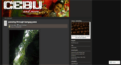 Desktop Screenshot of cebuandmore.wordpress.com