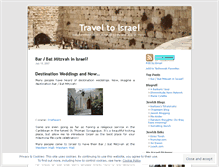 Tablet Screenshot of israeltravel.wordpress.com