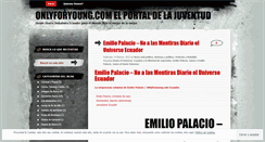 Desktop Screenshot of elportaldelajuventud.wordpress.com