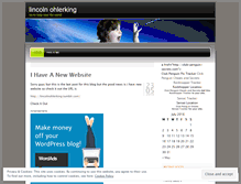Tablet Screenshot of lincolnohlerking.wordpress.com