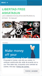 Mobile Screenshot of libertadfreeaskatasun.wordpress.com