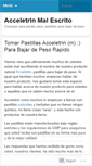 Mobile Screenshot of pastillasacceletrin.wordpress.com
