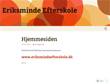 Tablet Screenshot of eriksmindeefterskole.wordpress.com