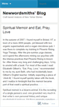 Mobile Screenshot of newwordsmiths.wordpress.com