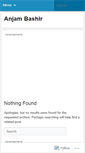 Mobile Screenshot of anjambashir.wordpress.com
