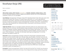 Tablet Screenshot of kesehatankerja.wordpress.com