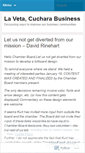 Mobile Screenshot of lavetabusiness.wordpress.com