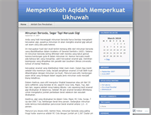 Tablet Screenshot of buletinalghifari.wordpress.com