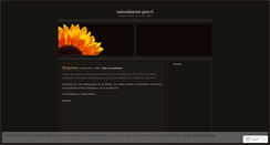 Desktop Screenshot of naturalmenteparati.wordpress.com