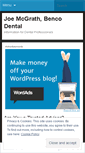 Mobile Screenshot of joemcgrath.wordpress.com