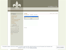 Tablet Screenshot of gorkacts.wordpress.com