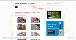 Desktop Screenshot of gradinitaosorhei.wordpress.com